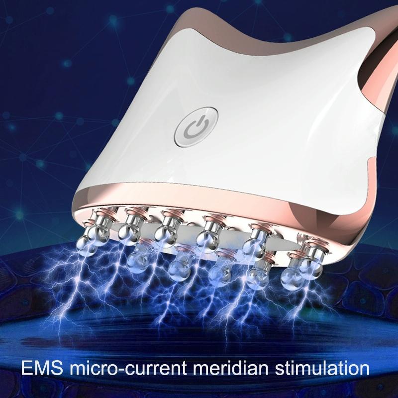 Colour Light Meridian Massager with EMS Micro-Current and Phototherapy