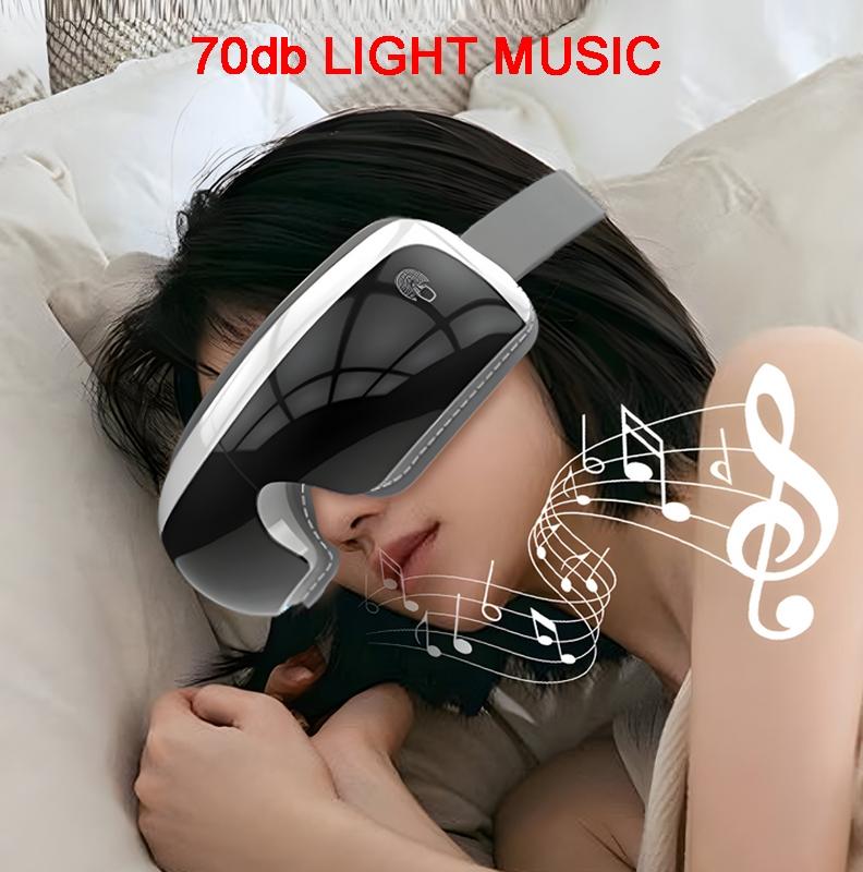 Adjustable Eye Massager With Hot Compress