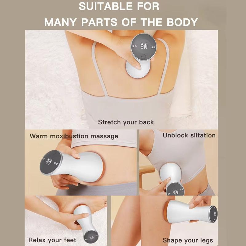 9-Speed Electric Hot Compress Massager