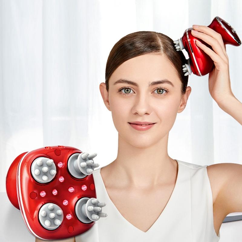 Ergonomic Electric Scalp Massager