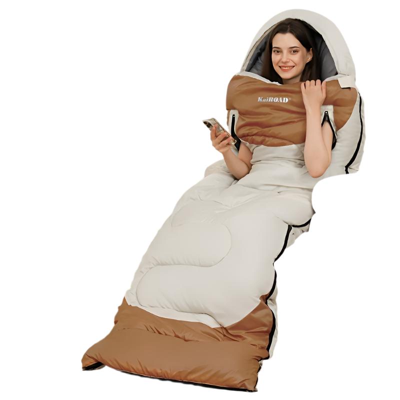 Extra Wide 3 Season Mummy Sleeping Bag