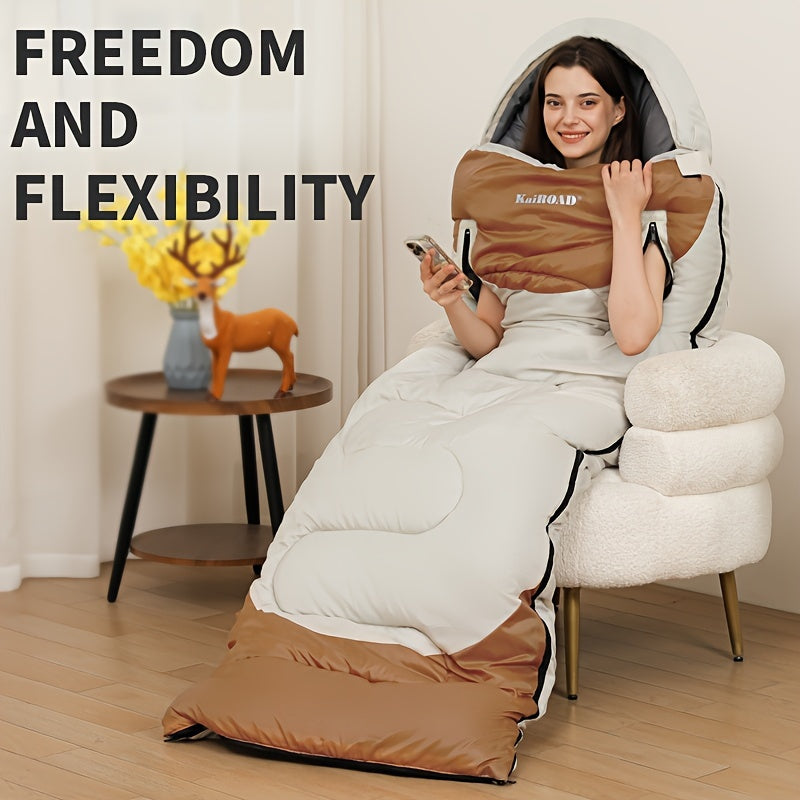 Extra Wide Mummy Sleeping Bag