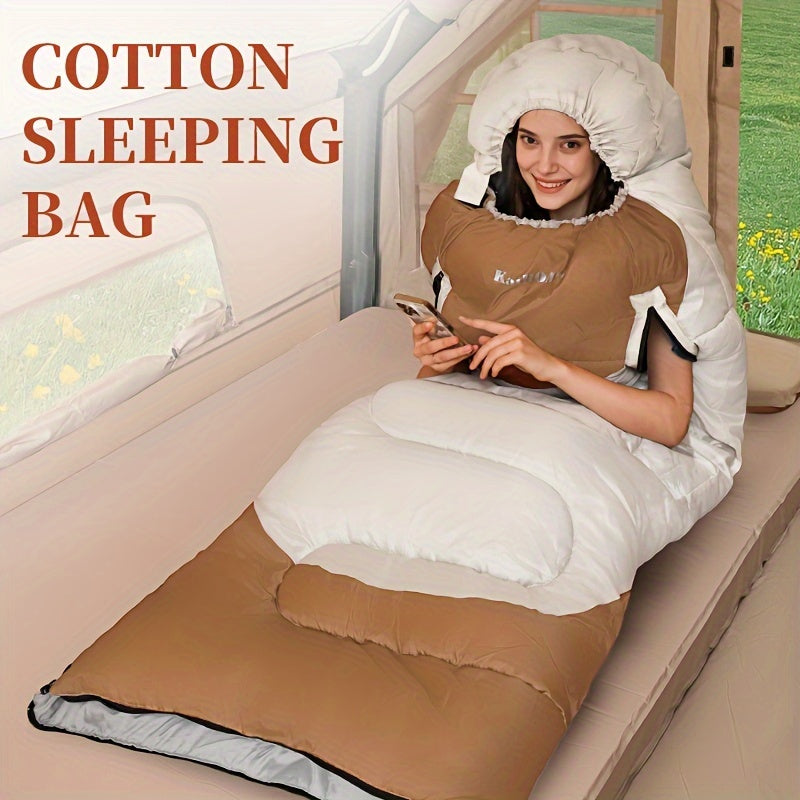 Extra Wide Mummy Sleeping Bag