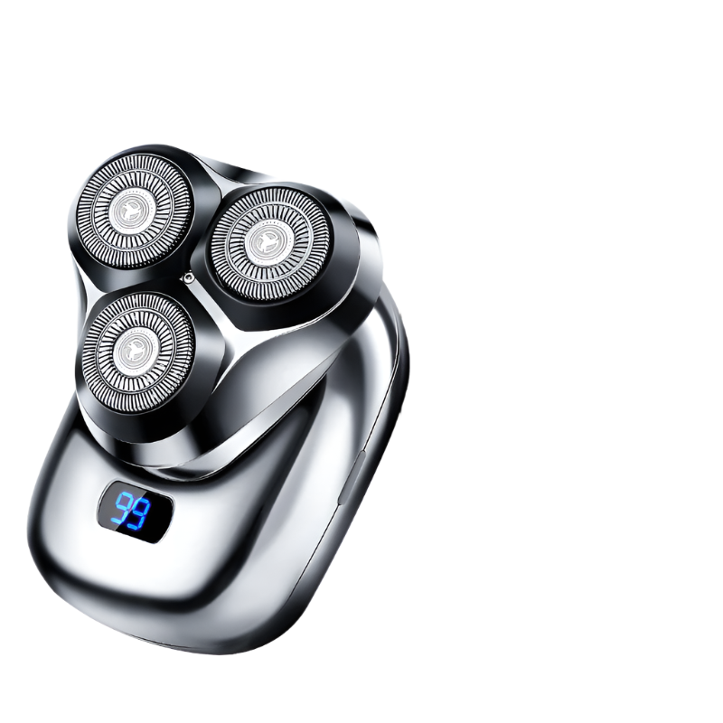 Rechargeable Electric Rotary Shaver for Men