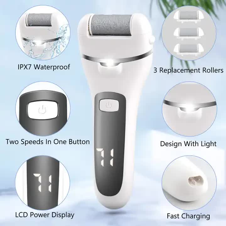 Rechargeable Electric Foot File Callus Remover