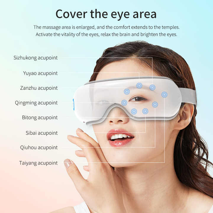 Air Compression Eye Massage Vibration & Bluetooth Music