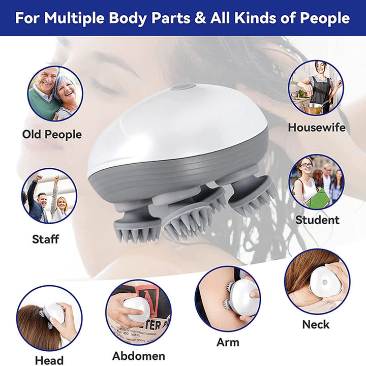 Mini Electric Head Massager