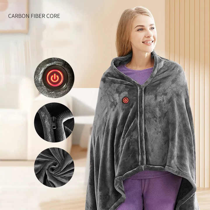 Electric Heated Flannel Blanket