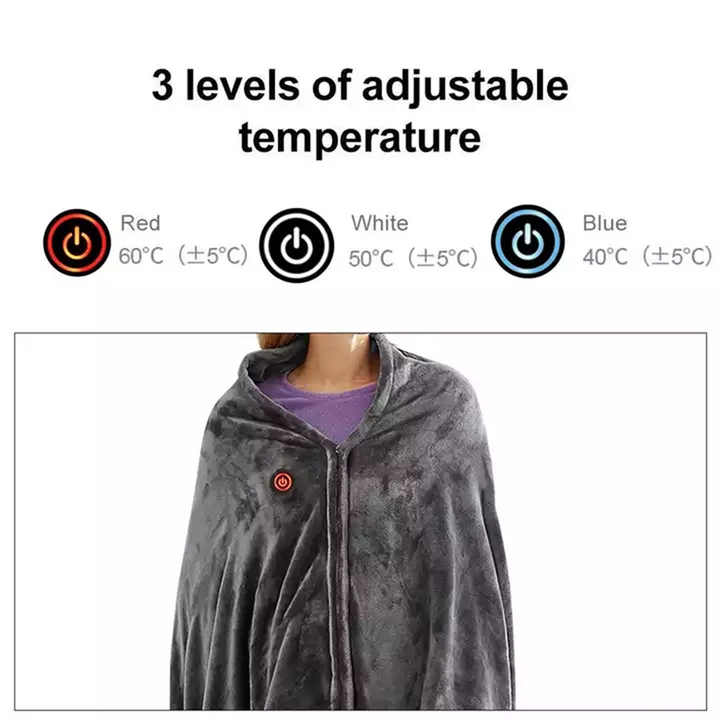 Electric Heated Flannel Blanket