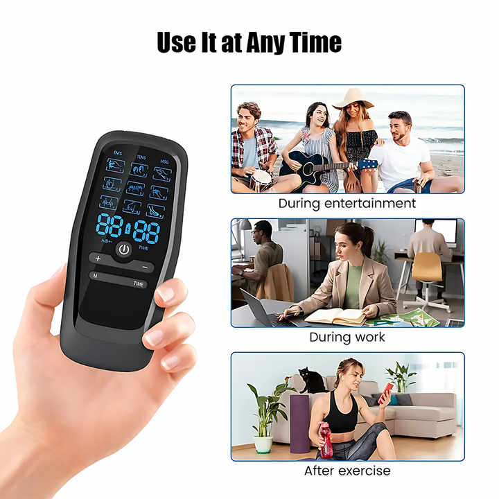 Dual Output EMS/TENS Massage Device
