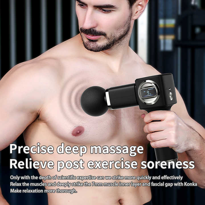 Professional Massage Gun with LCD Display