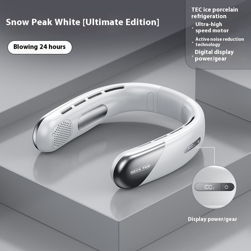 Digital Display Neck Fan