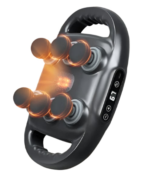 Advanced 6-Head Percussion Massager with Heat