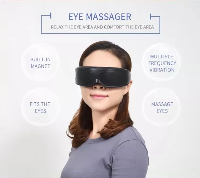 Touch-Control Rechargeable Heated Eye Massager