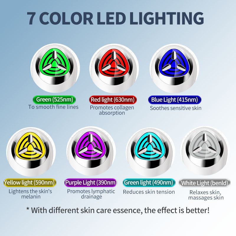 7-in-1 LED Facial & Neck Massager