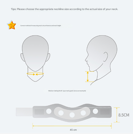 Ergonomic Neck Support Brace