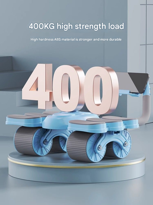 Six-Elbow Four-Wheel Automatic Rebound Abdominal Wheel\