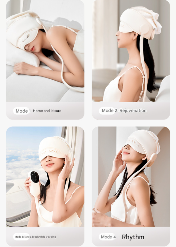 6-Zone Head and Scalp Massager