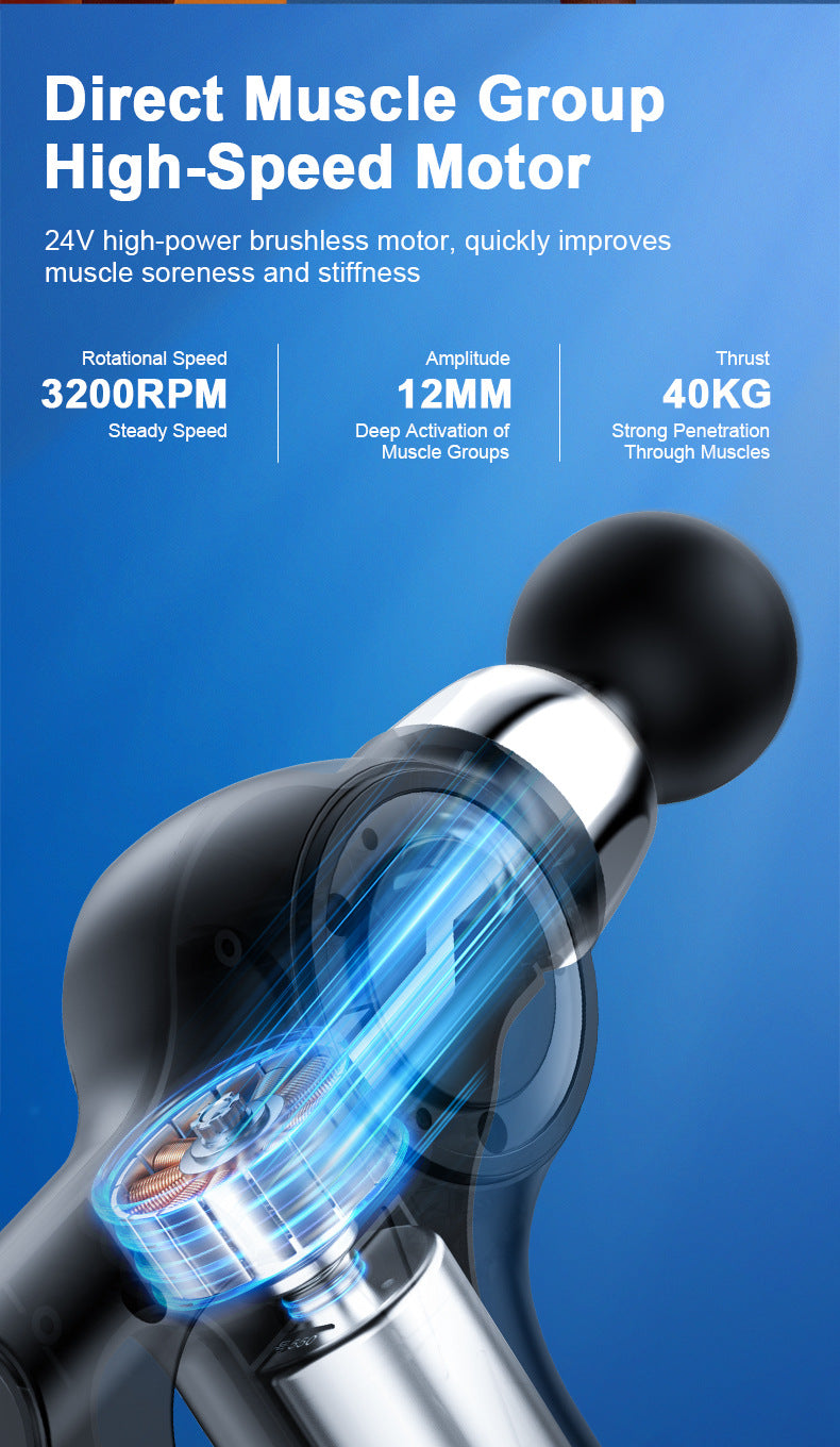 Professional Deep Tissue Percussion Massage Gun