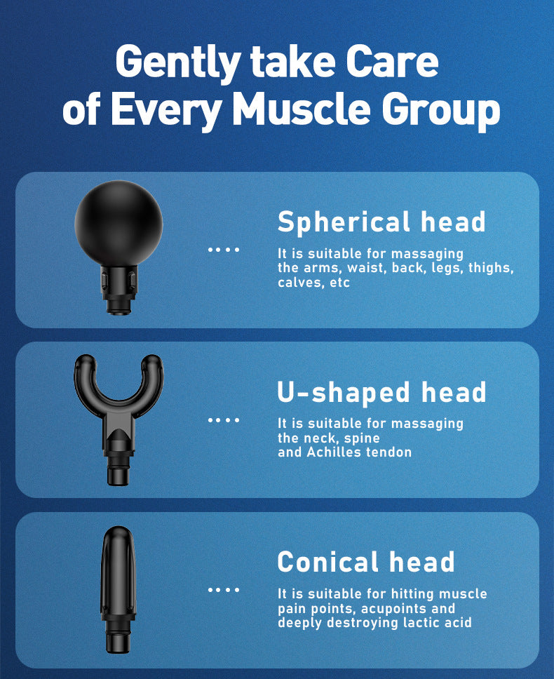 Professional Deep Tissue Percussion Massage Gun
