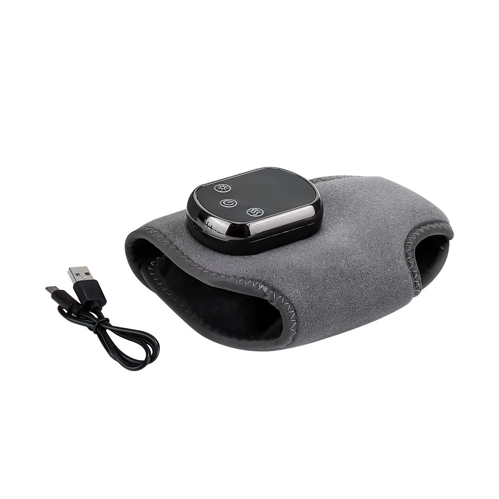 Rechargeable Electric Heating Ankle Brace with Vibration Massage