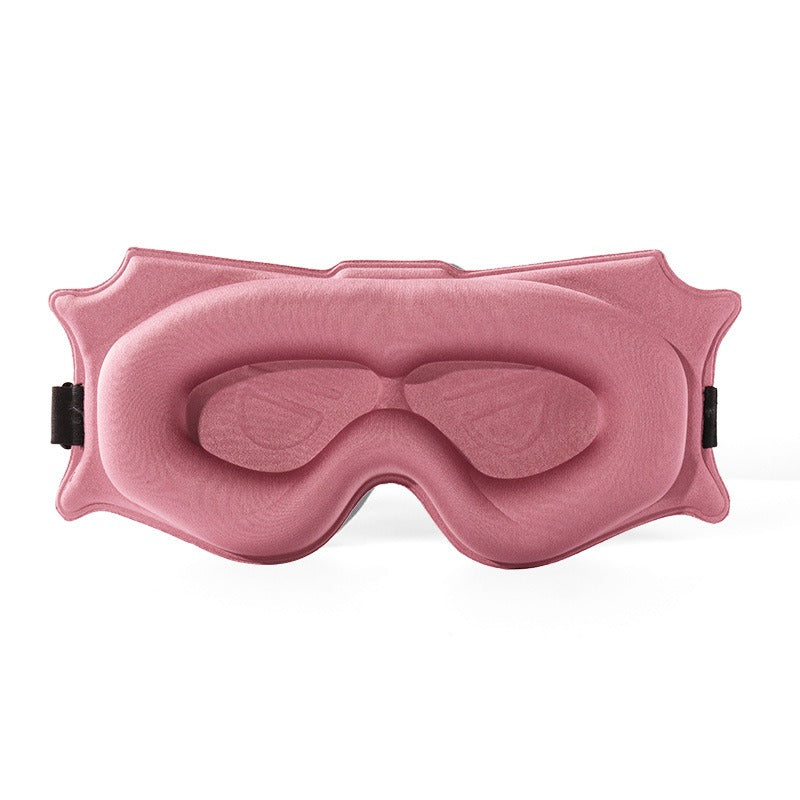 3pc 6D Contoured Zero-Pressure Sleep Mask