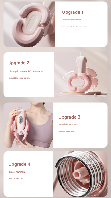 Smart Kegel & Thigh Master with Digital Counter