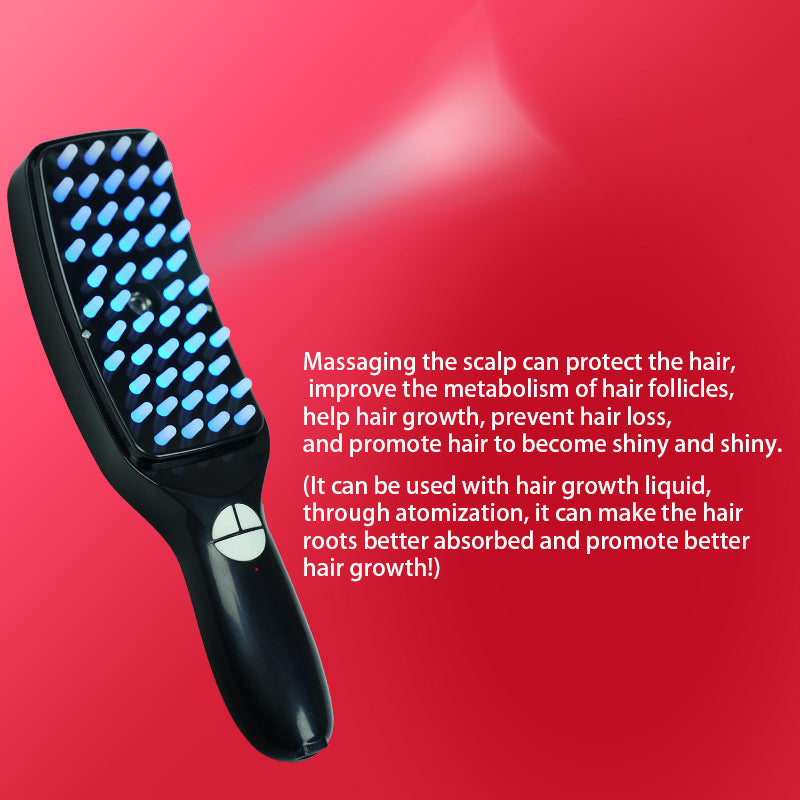 LED Therapy Scalp Massager Comb