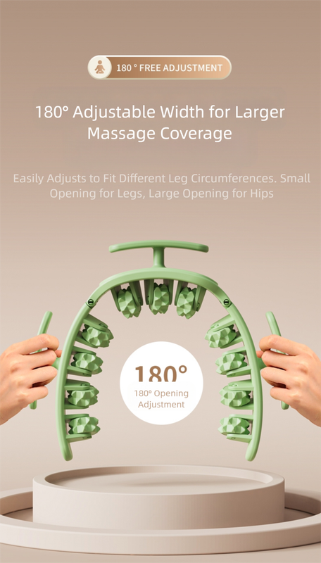 Removable Adjustable Wrap-Around Muscle Roller