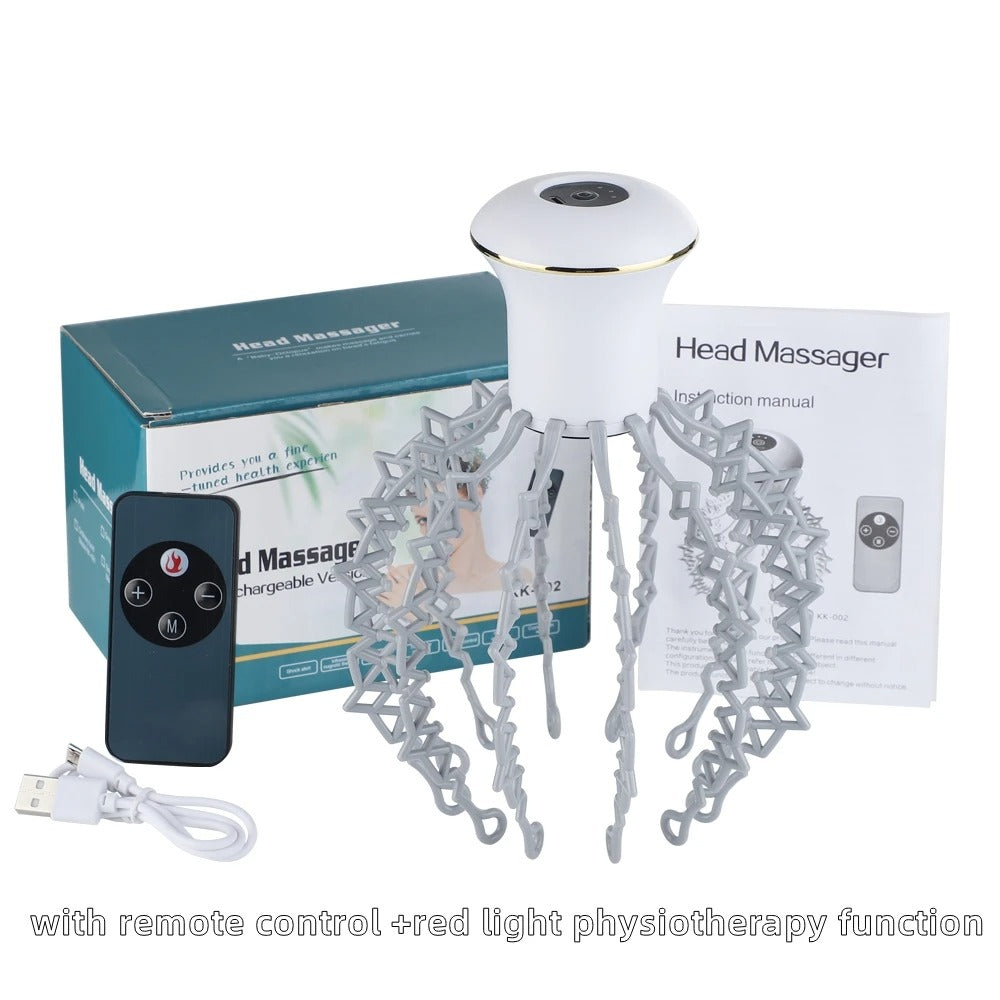 Wireless Electric Vibration Physiotherapy Head Masssager