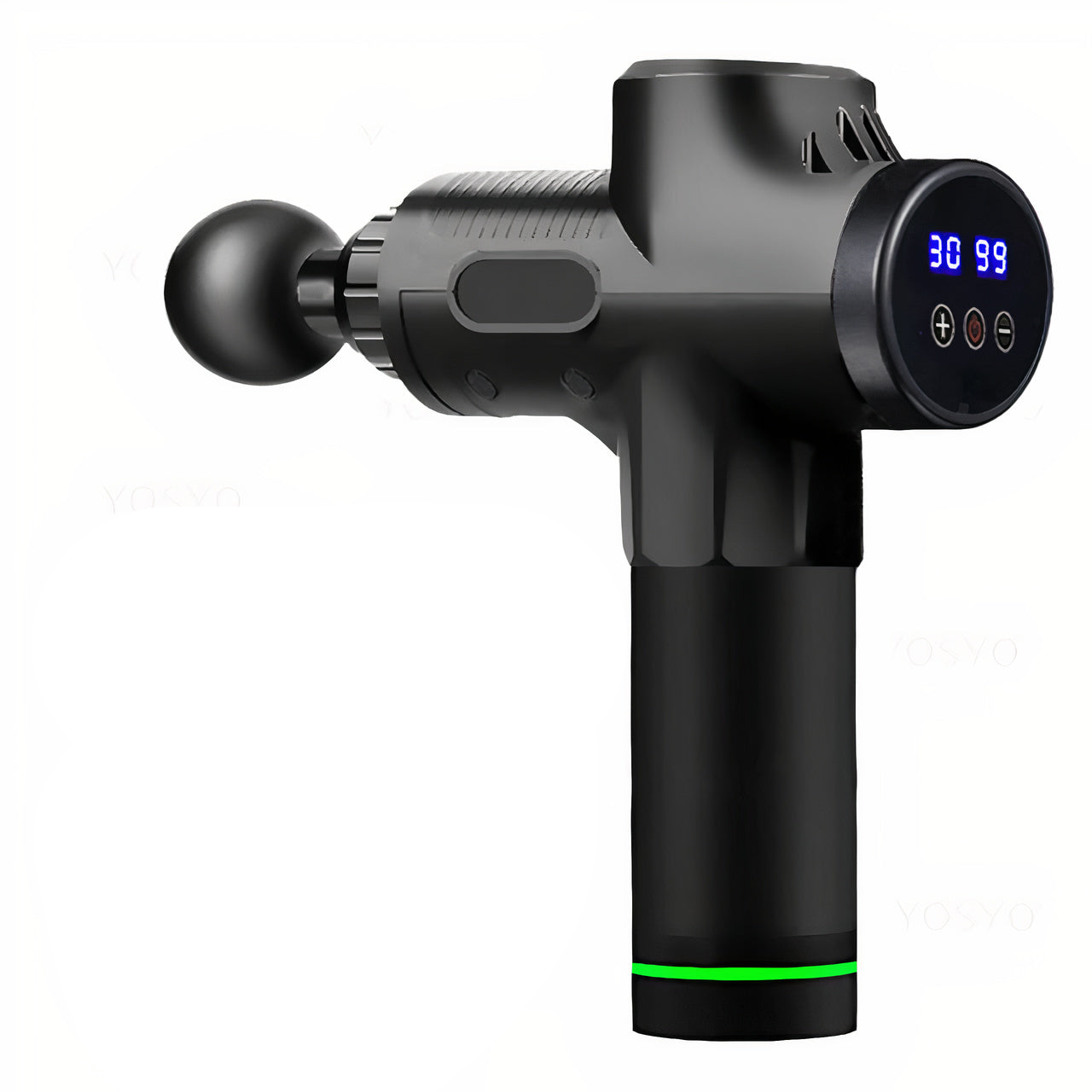 Professional Massage Gun - 30 Speeds/8 Heads - Touch Screen