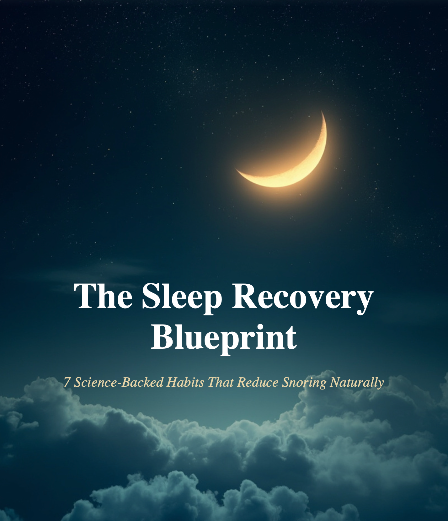 ebook - The Sleep Recovery Blueprint