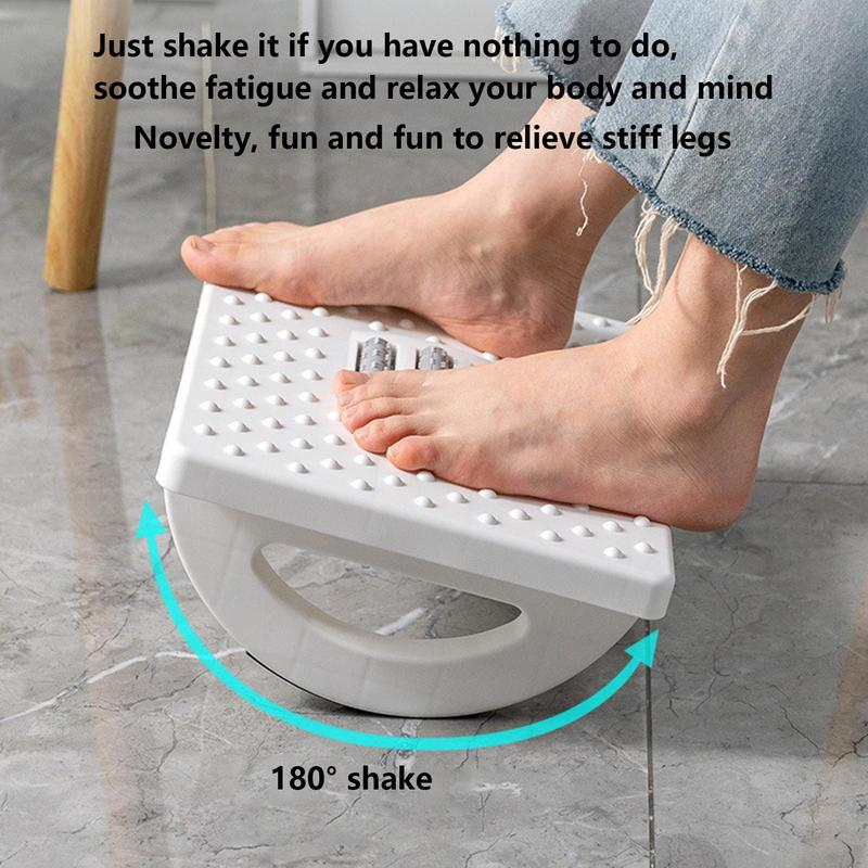 Stool With Rocker Bottom Under Desk Foot Rest - Ergonomic Rocking Footrest Stool Australia