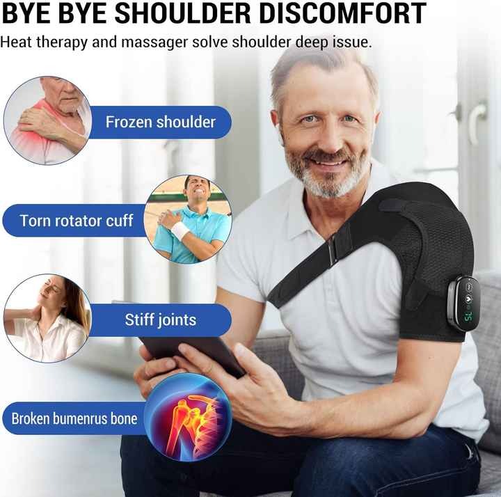 Heating Shoulder Brace Compression with Vibration