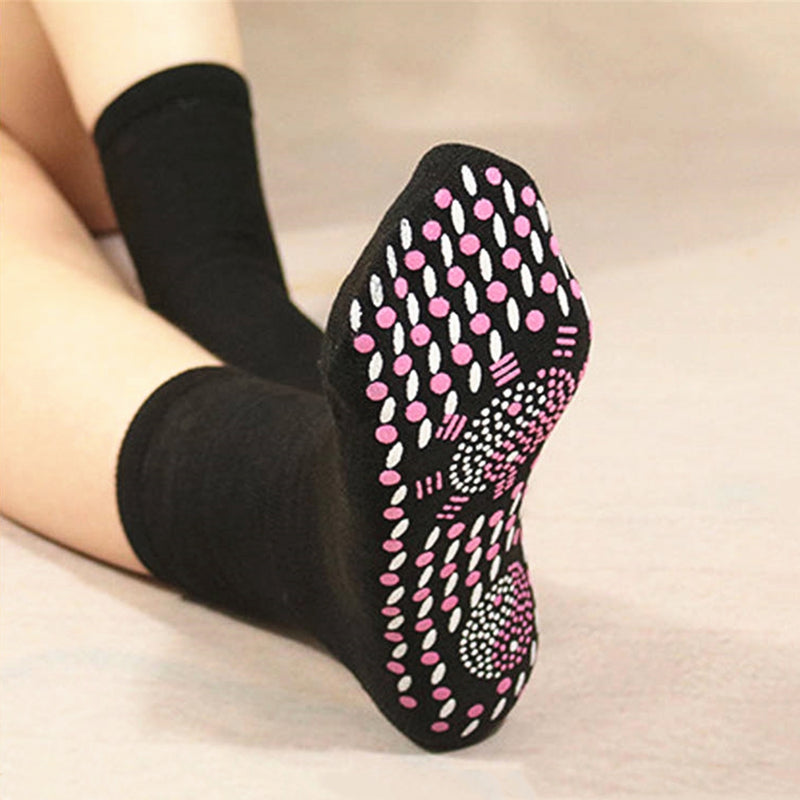 Self-Heating Magnetic Socks