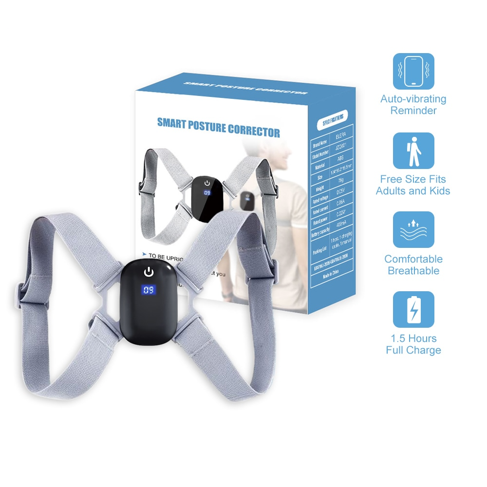 Smart Posture Corrector Arduino SmartSpine Monitor Posture Sensor