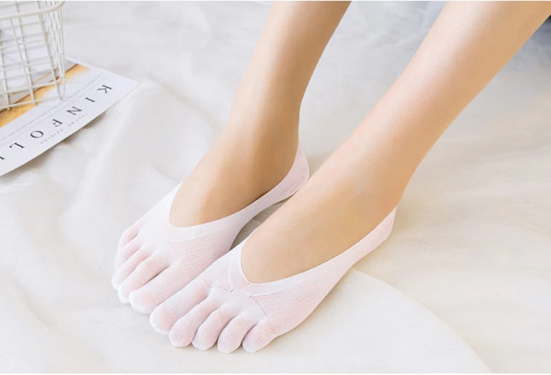5 Pairs Compression Toe Socks