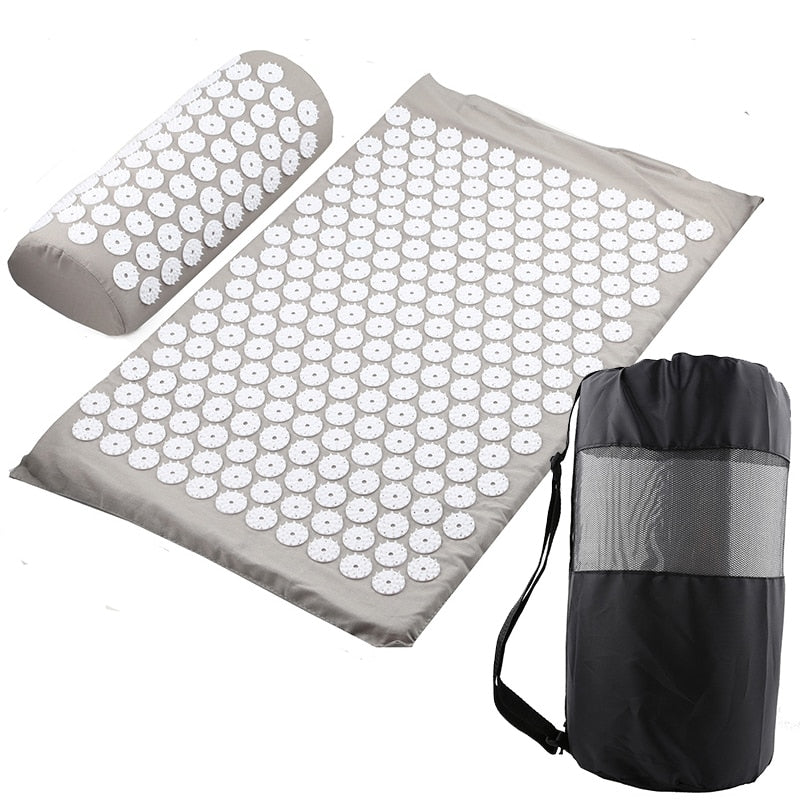 Yoga Acupressure Mat With Bag and Pillow