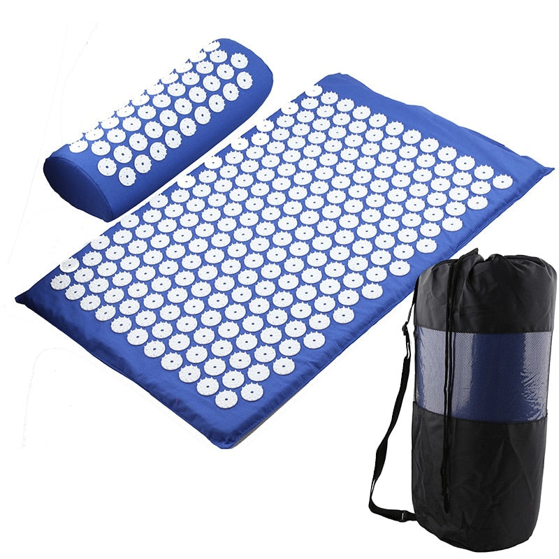 Yoga Acupressure Mat With Bag and Pillow