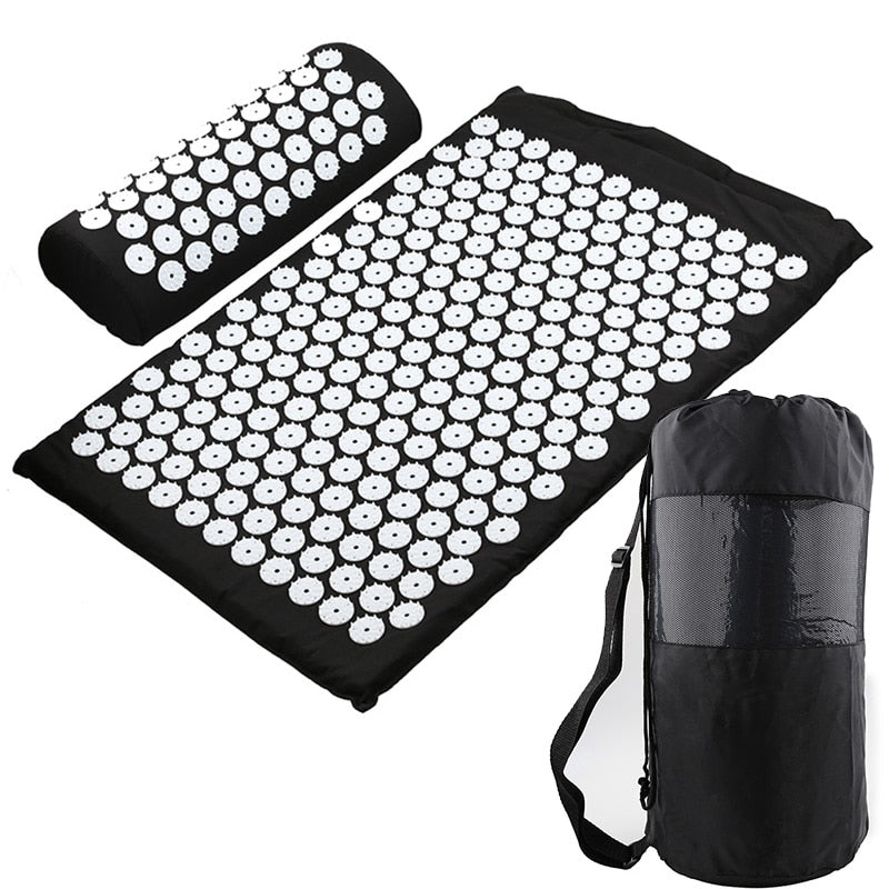 Yoga Acupressure Mat With Bag and Pillow