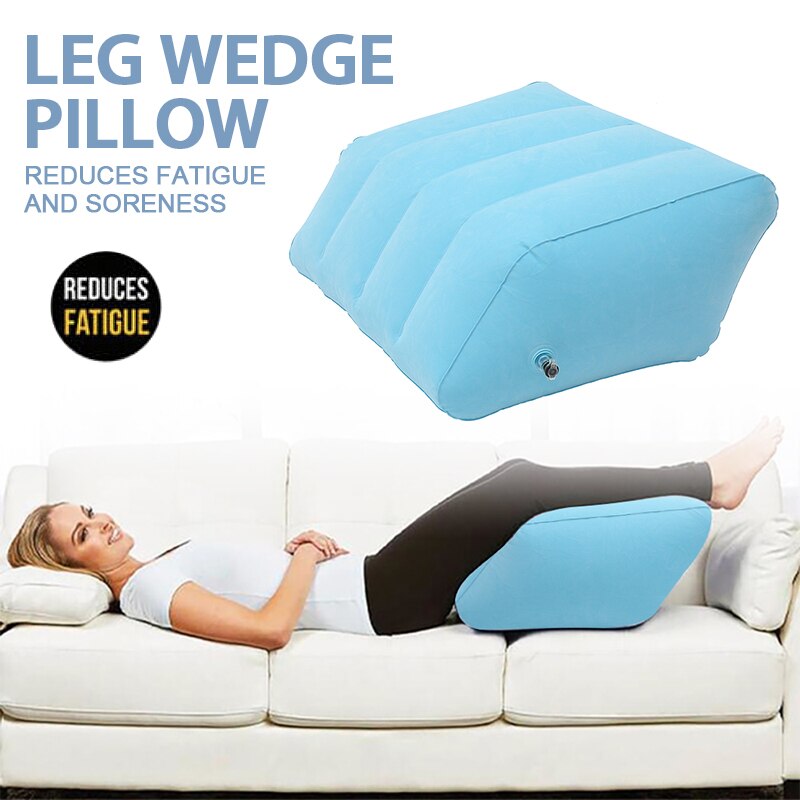 Soft Inflatable Leg Pillow