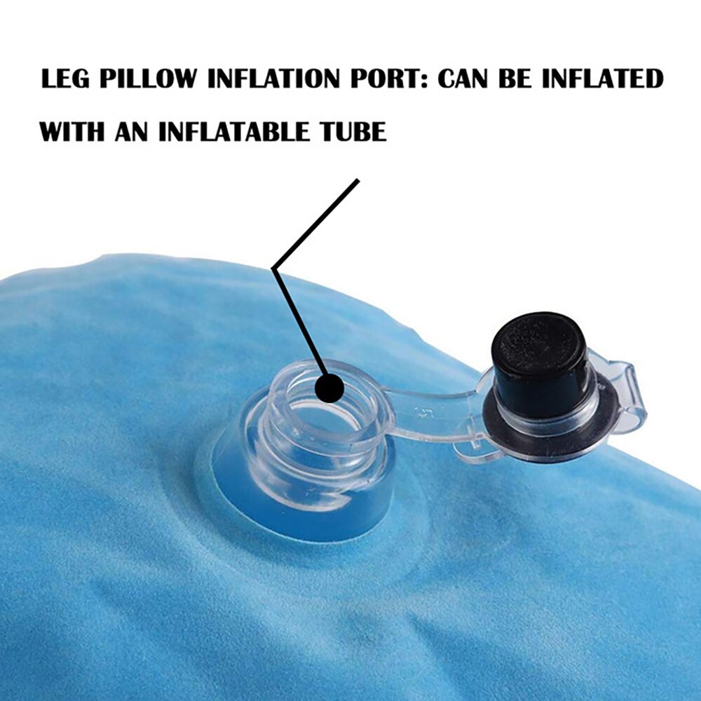 Soft Inflatable Leg Pillow