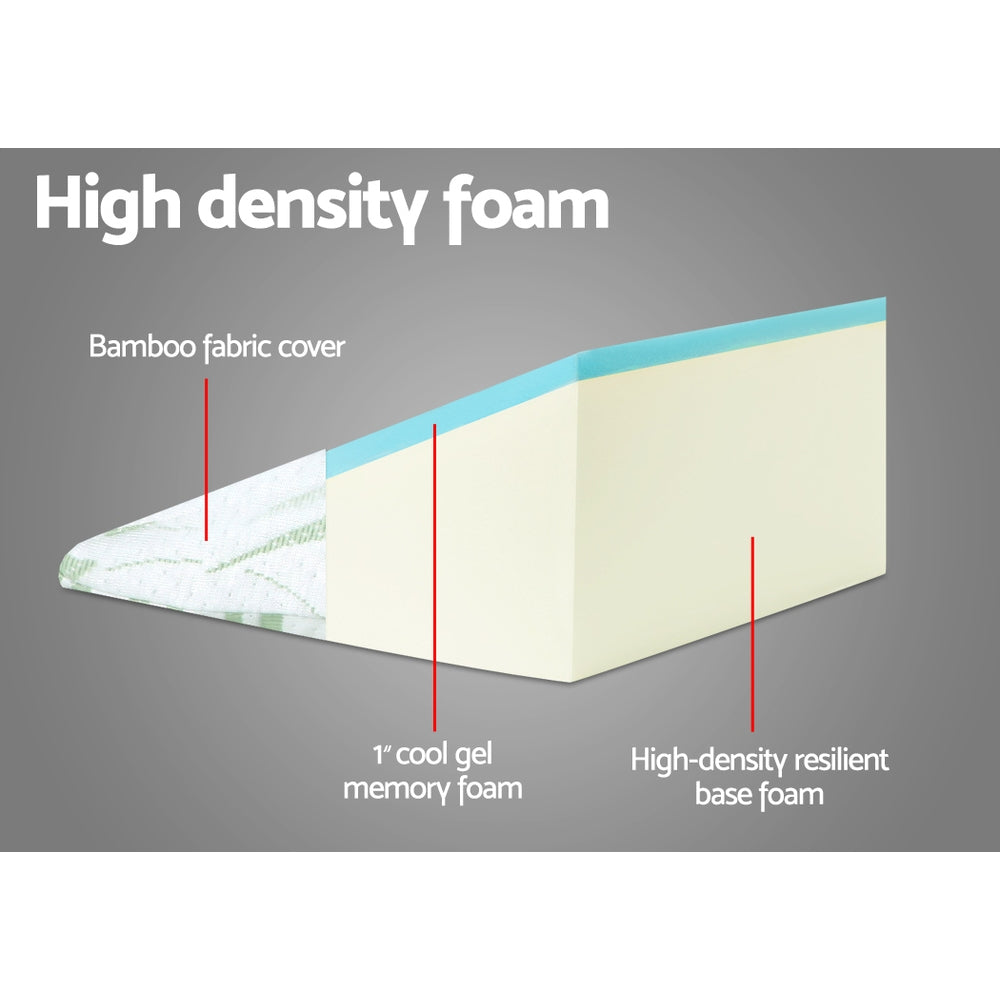 Memory Foam Wedge Pillow Back Support