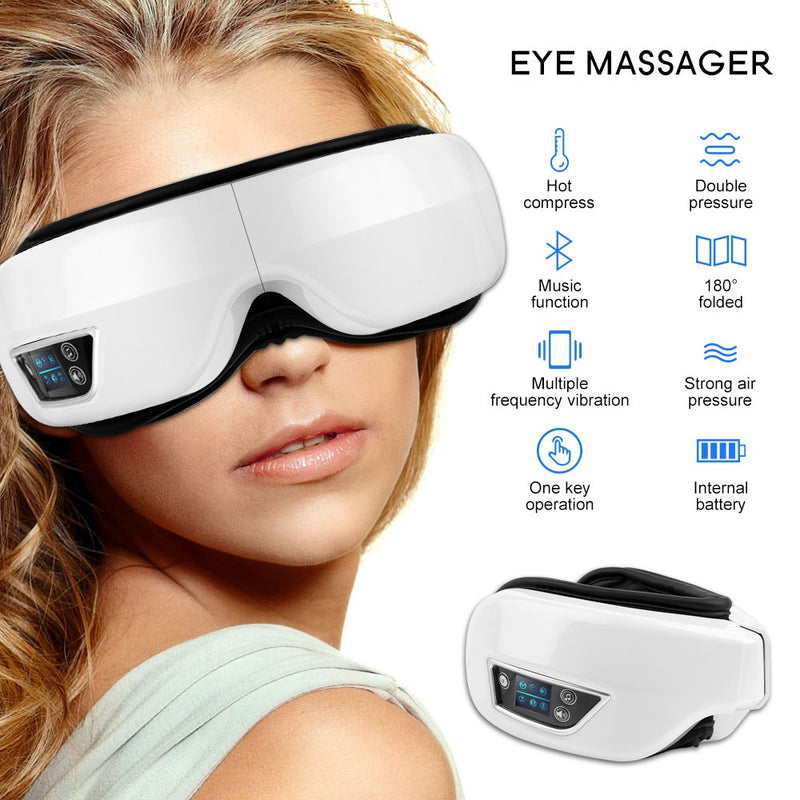4D Eye Massager With Air Compression