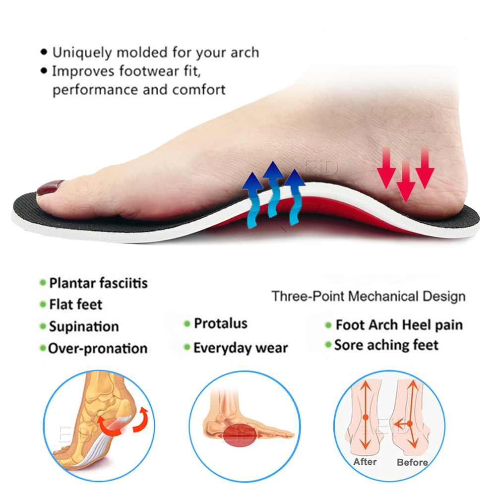 Orthotic Gel Insoles for Plantar Fasciitis